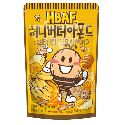 Hbaf honey butter almonds