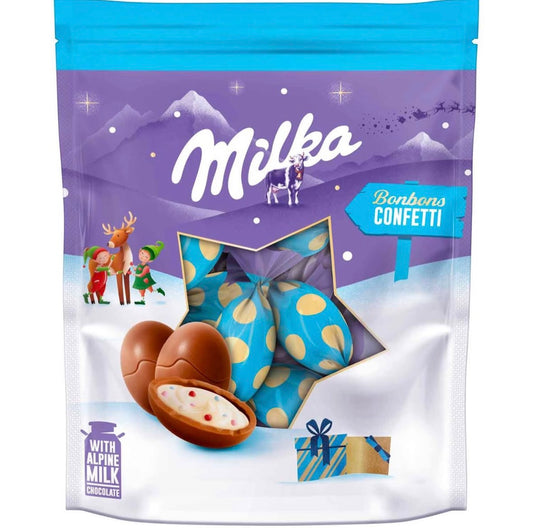 Milka bonbons confetti