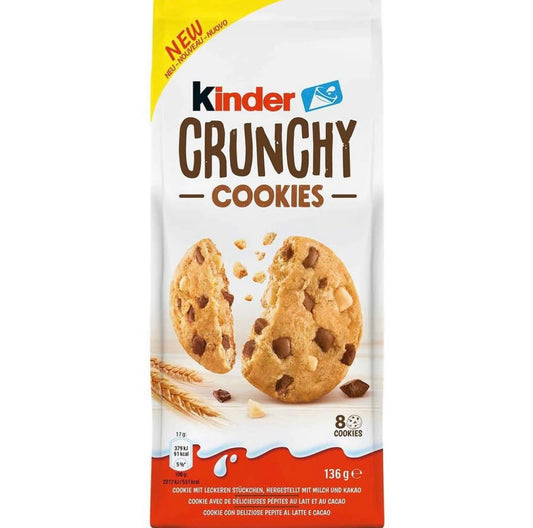 Kinder crunchy cookies