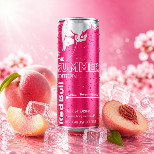 Redbull white peach