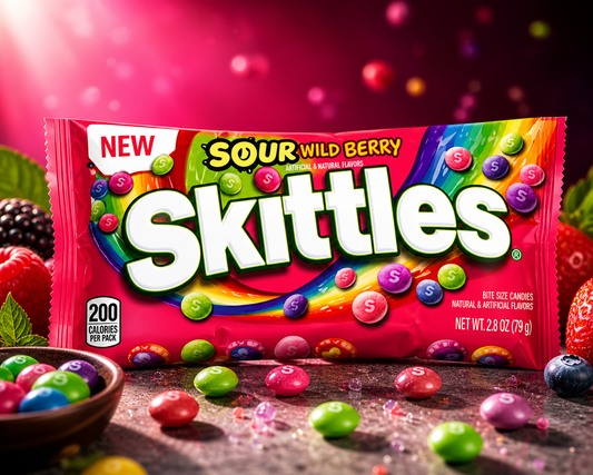 Skittles wild berry sour