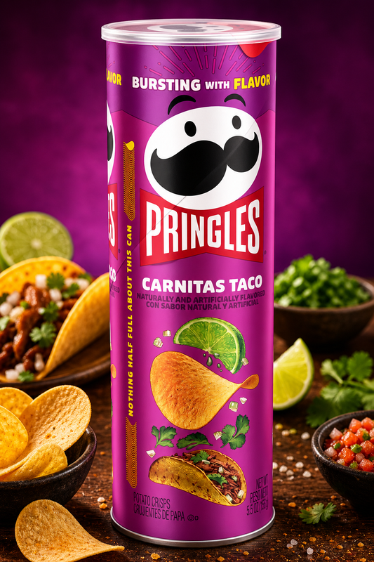 Pringles carnitas taco