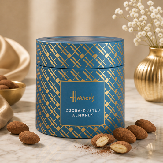 Harrods coca-dusted almonds