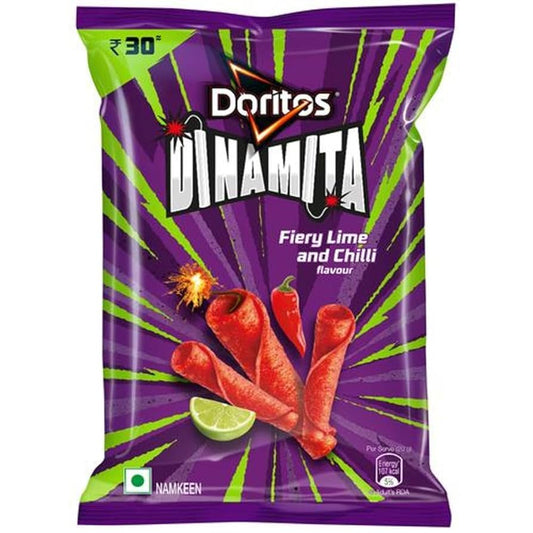 Doritos dinamita fiery lime