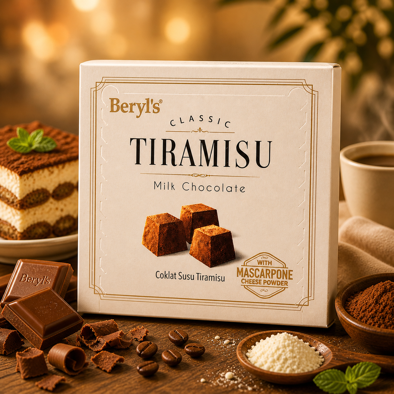 Beryl’s TIRAMISU Milk Chocolate