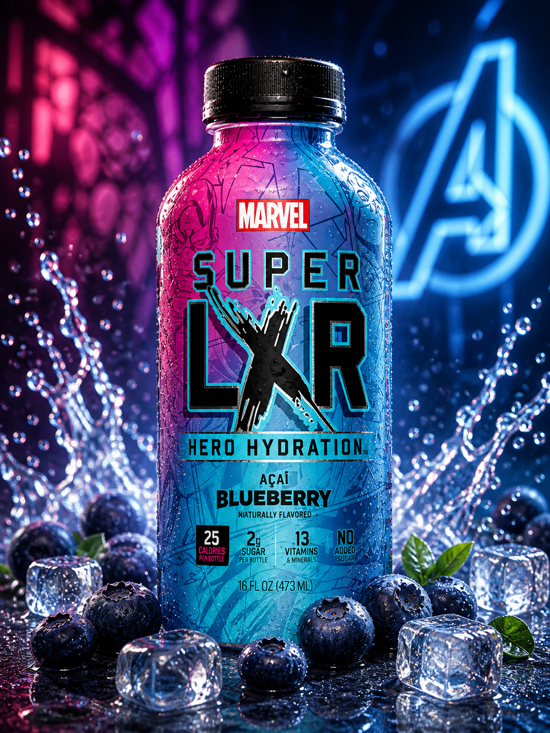 Arizona Marvel Açaí Blueberry Energy Drink