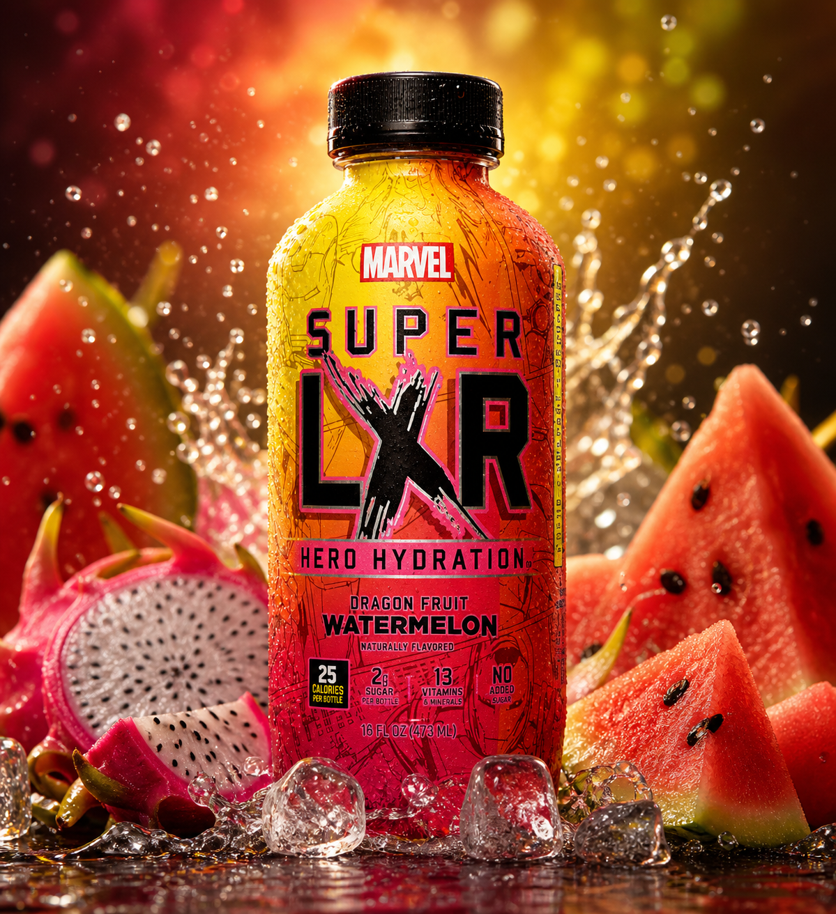 Arizona Marvel Dragon Fruit Watermelon Energy Drink