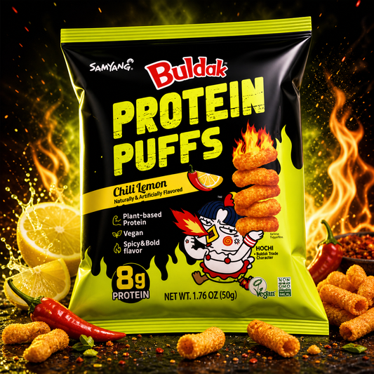Buldak Protein Puffs Chili Lemon