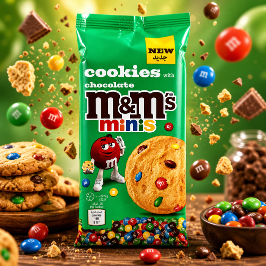 Cookies With M&M’s Minis