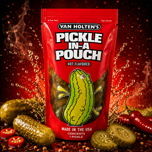Pickle In A Pouch Hot Flavor