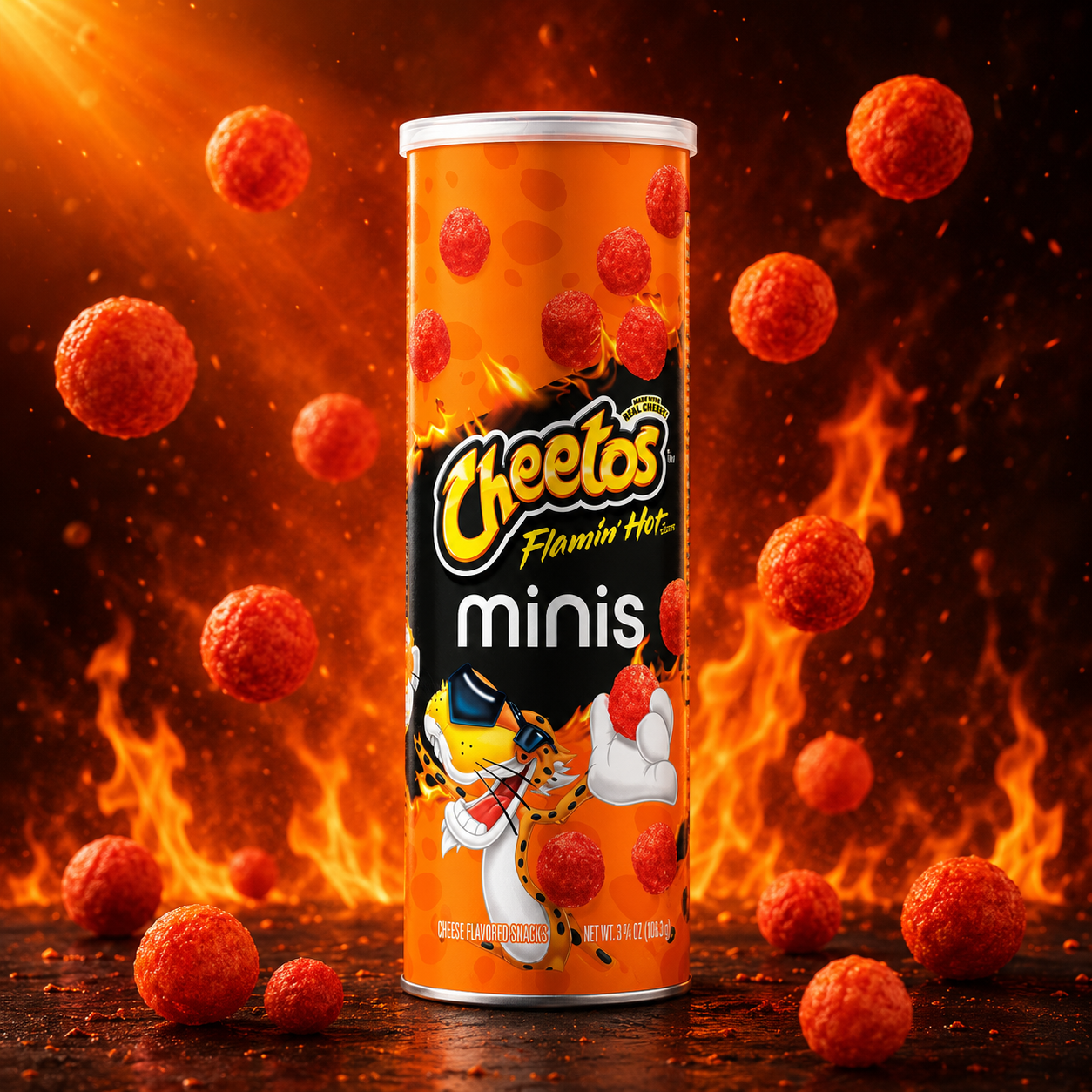 Cheetos Minis Flaming Hot
