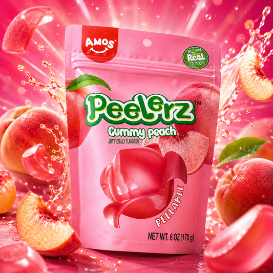 Peelerz peach gummy