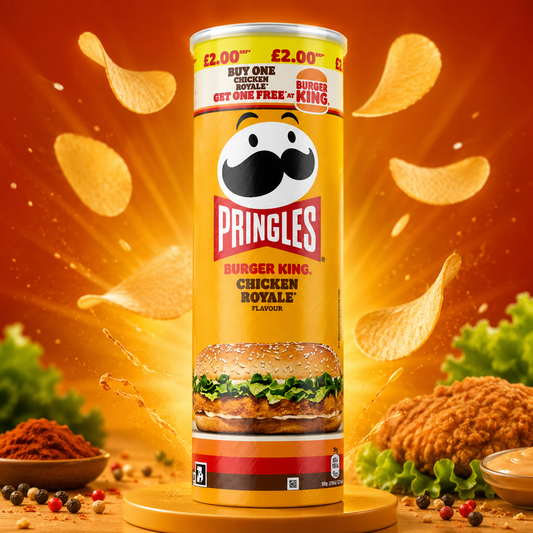 Pringles Burger King Chicken royal Flavor
