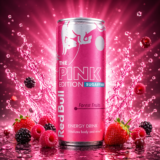 Redbull forest fruits pink