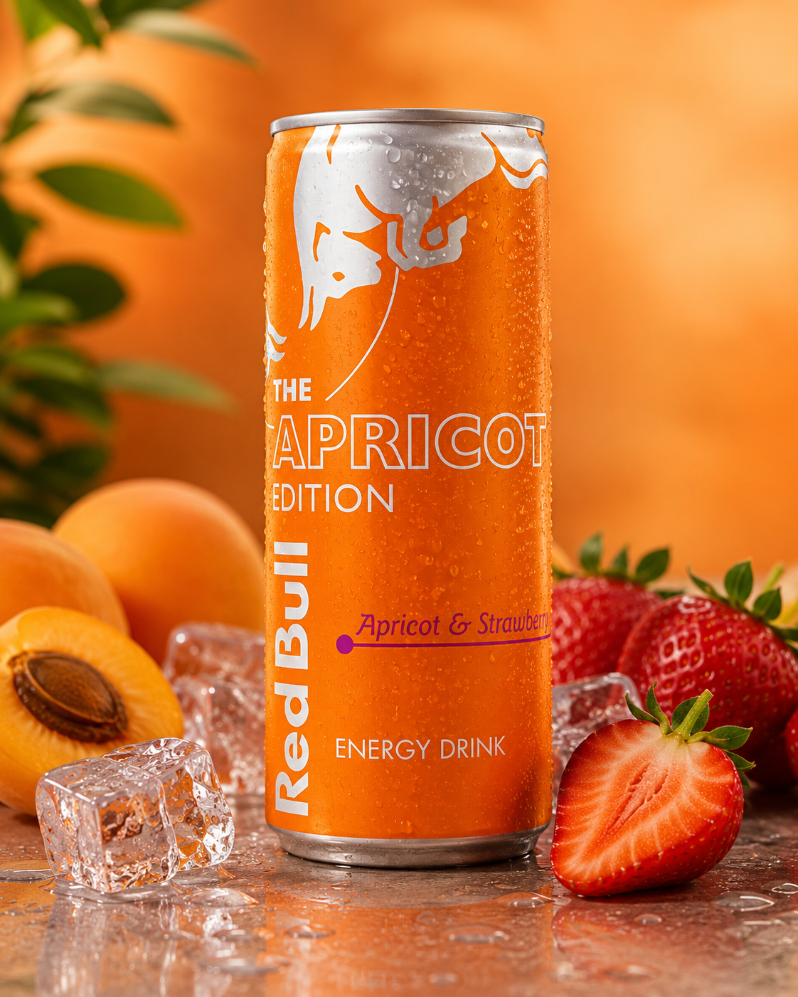 Redbull Apricot & Strawberry