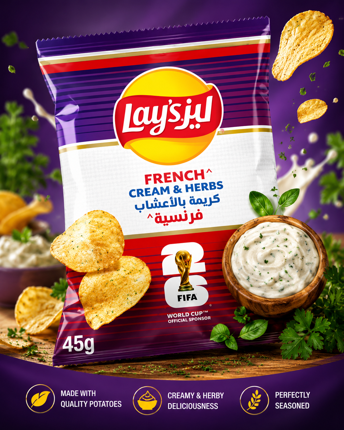 Lay’s French Cream & Herbs