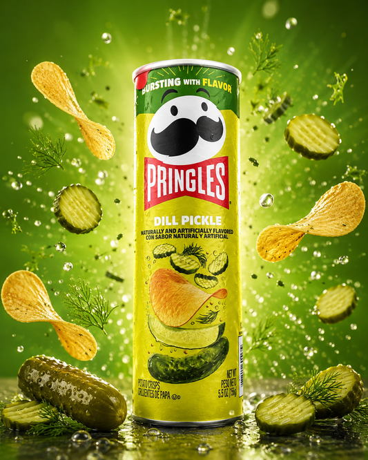 Pringles Dill Pickle Flavor