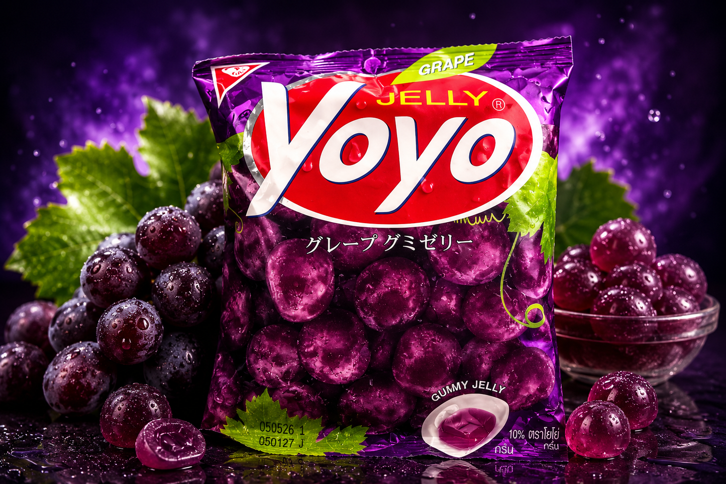 YOYO Jelly Grapes Flavor