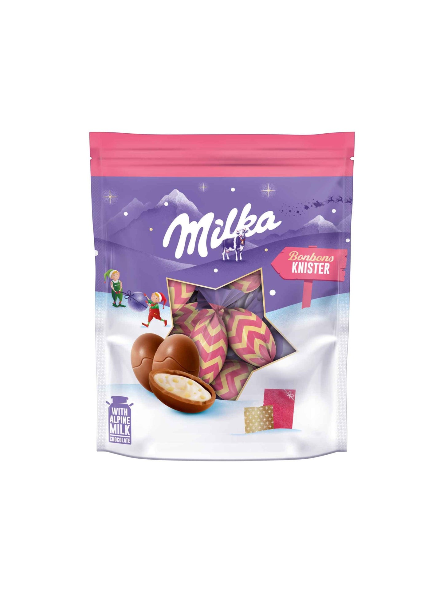 Milka bonbons knister