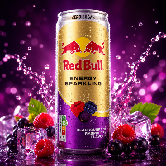 Redbull BlackCurrant Raspberry Flavor ”Thailand”