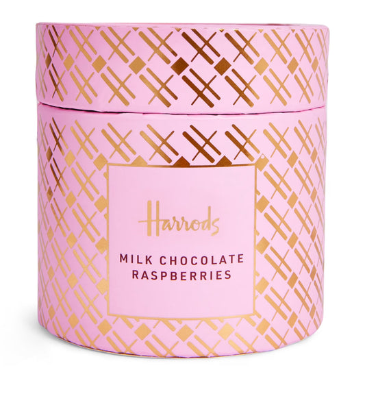 Harrods milk chocolate raspberries
