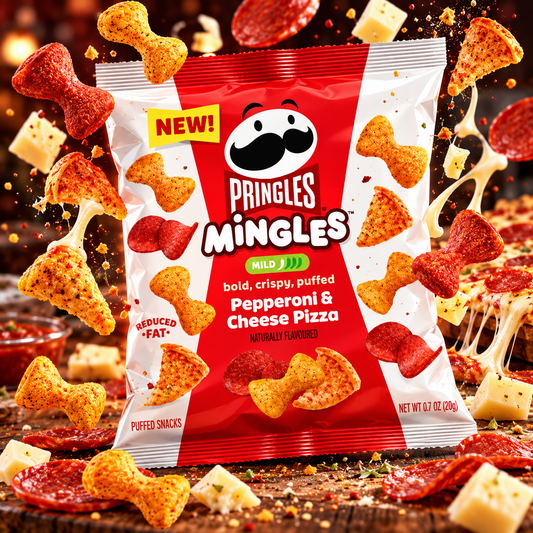 Pringles Mingles Pepperoni & Cheese Pizza