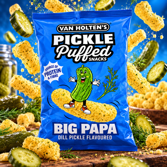 Pickle Puffed BIG BABA Dill Pickle Flavored