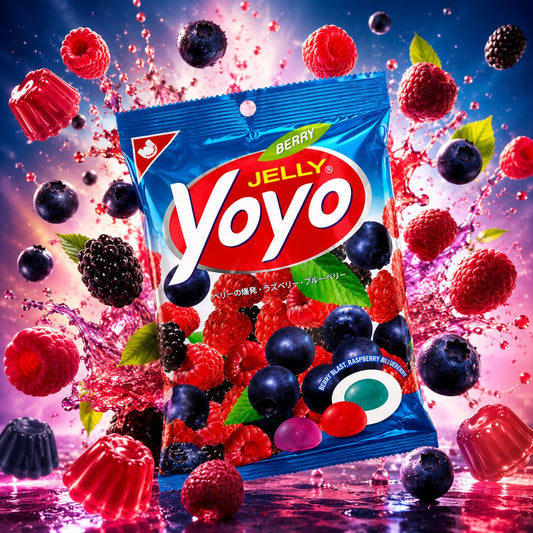Jelly Yoyo Berry Flavor