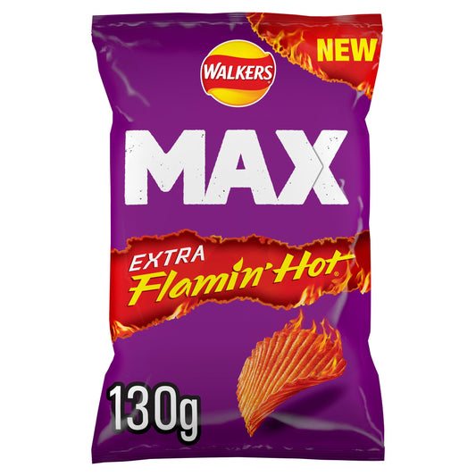 Walkers MAX extra flamin hot