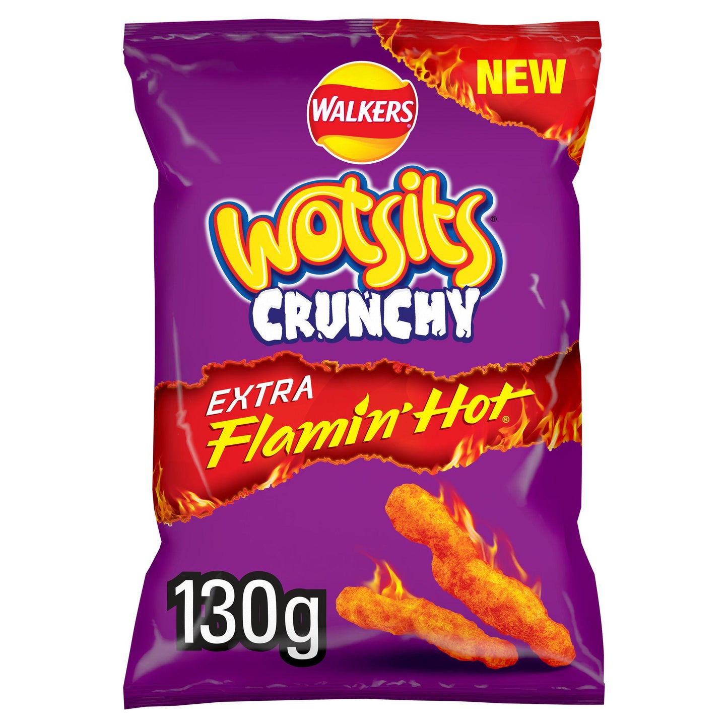 Walkers wotsits crunchy extra flamin hot