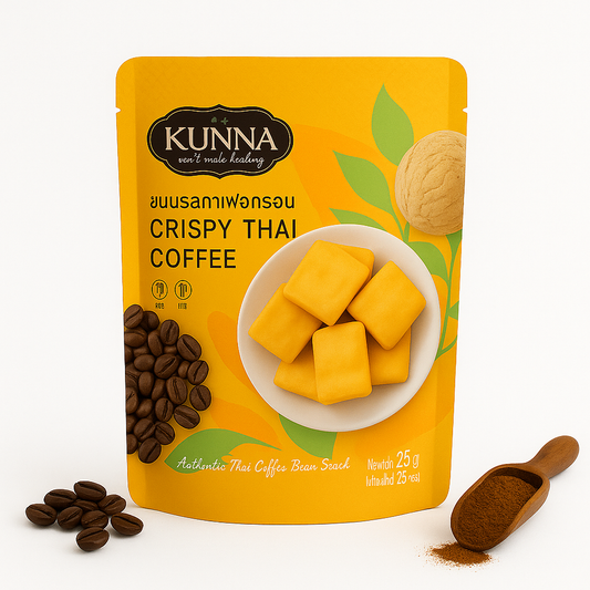 Kunna freeze dried ice cream thai coffee