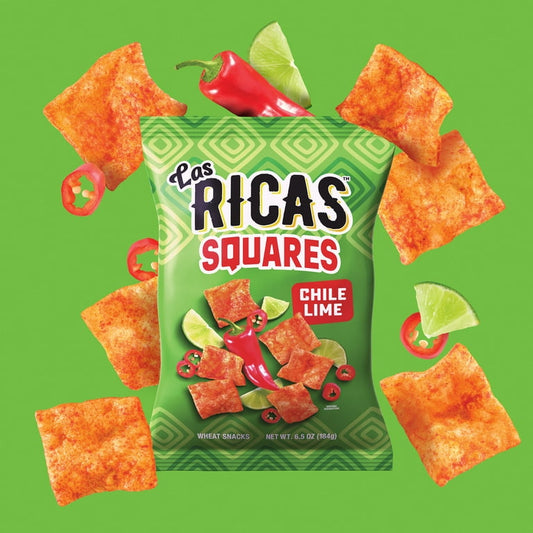 Las Ricas Chile and Lime Squares