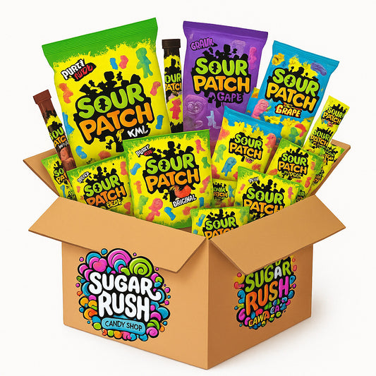 A box full of gummies