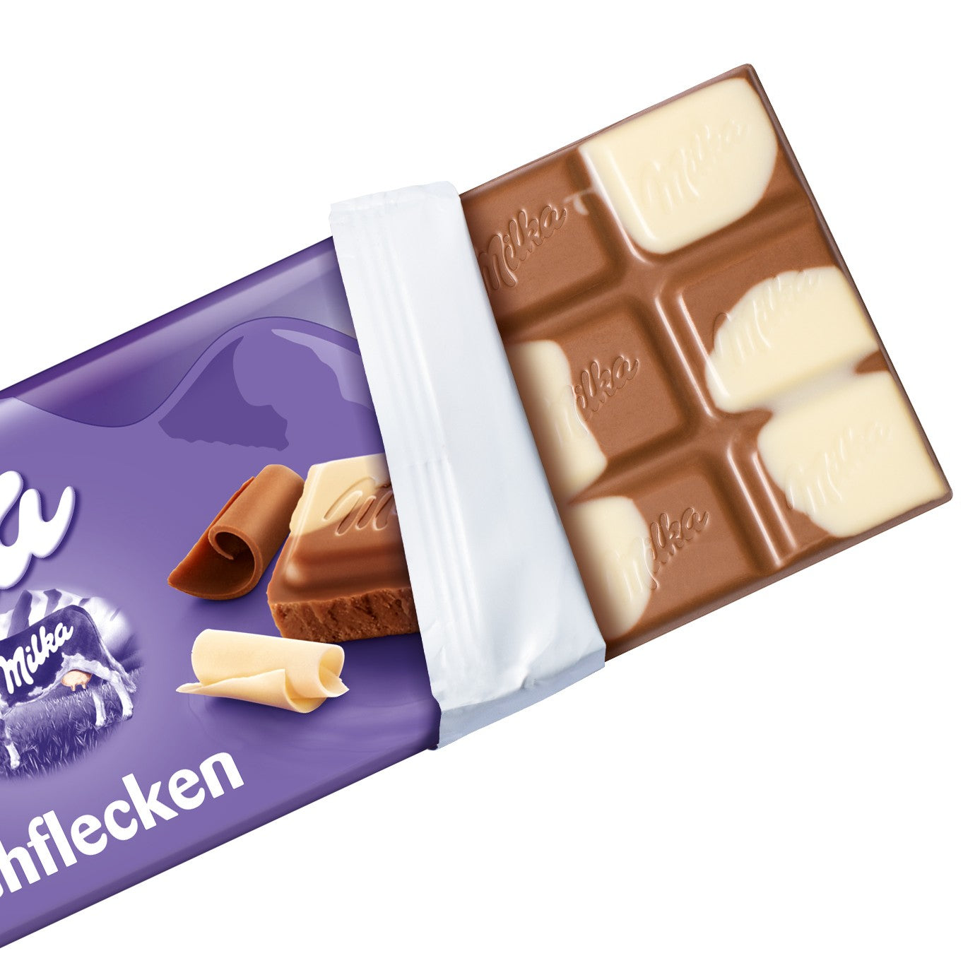 Milka chocolate and milk 130g