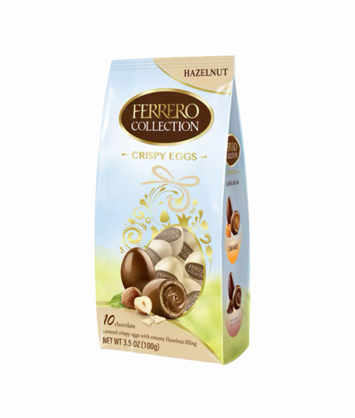 Frerro collection crispy eggs hazelnut
