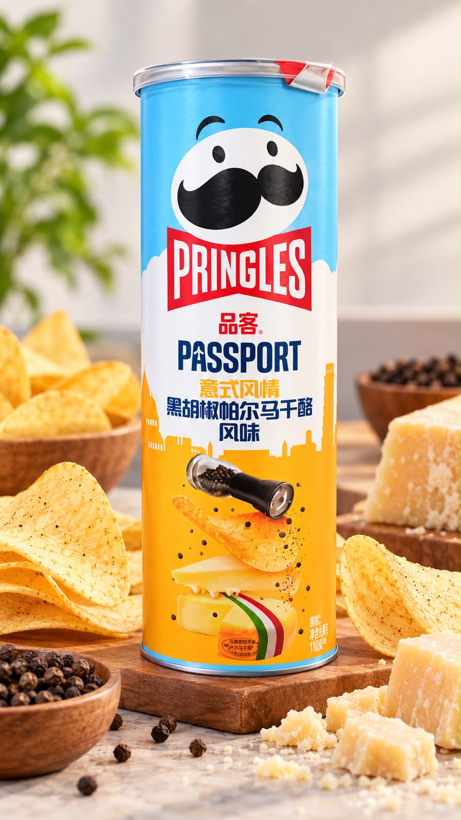Pringles Passport Italian Cheese