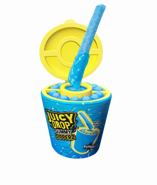 Juicy drops dip blue