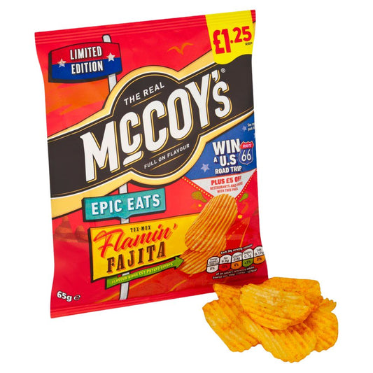 Mccoys flamin fajita 25g
