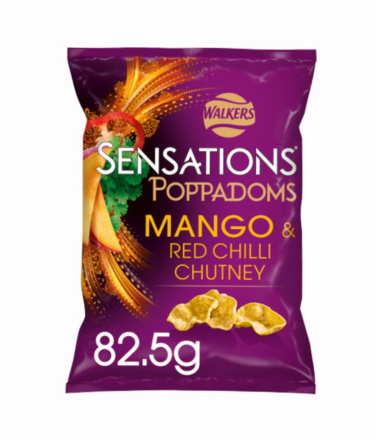 Walkers sensations mango & red chili chutney
