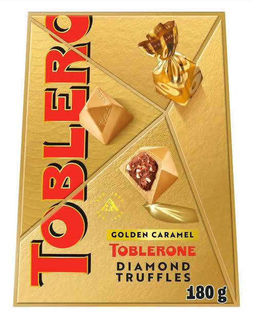 Toblerone gold caramel