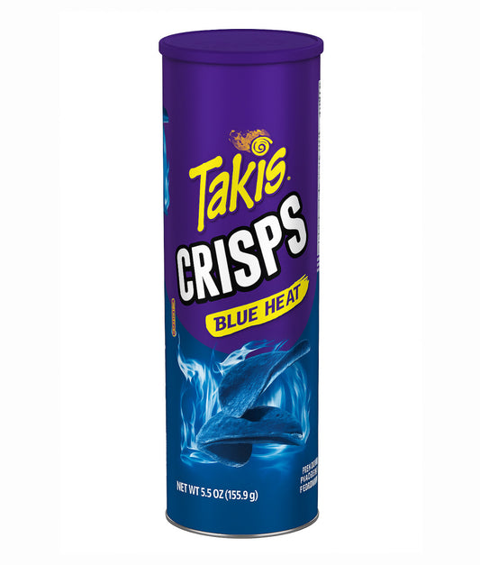Takis crisps blue heat