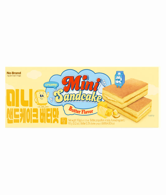 No brand mini sandcake butter flavor