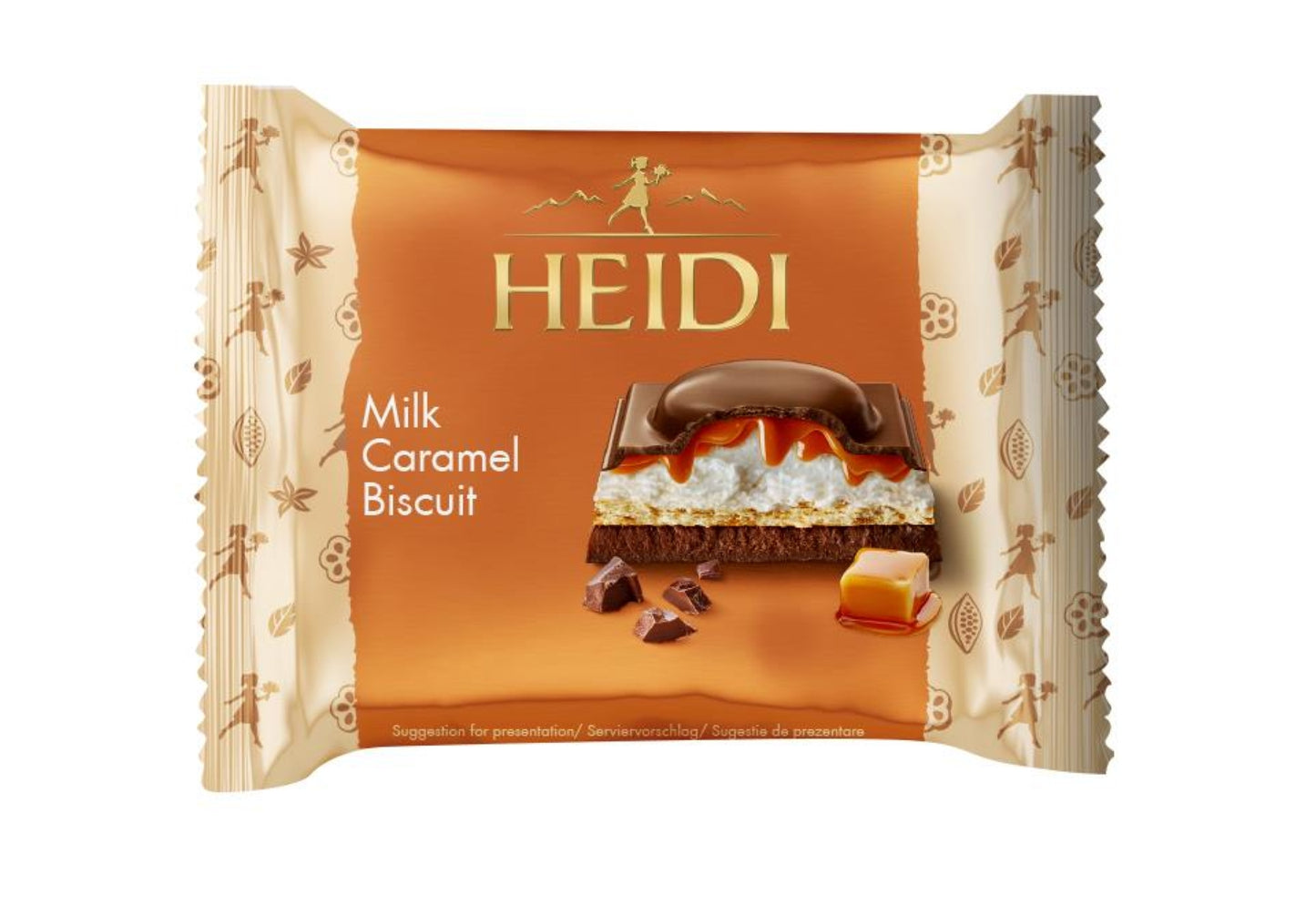 Heidi milk caramel biscuit