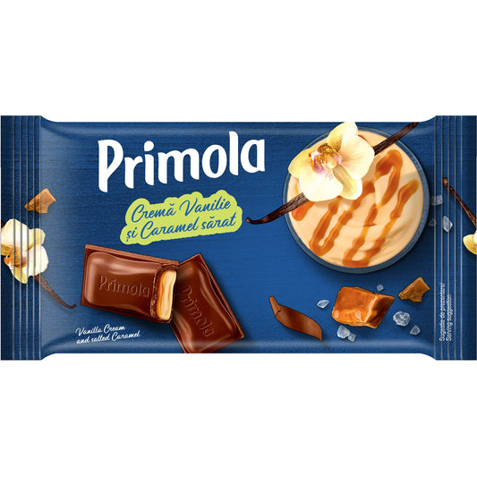 Primola salted caramel & creamy vanilla